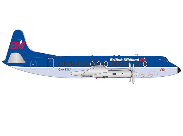 Vickers Viscount 800 British Midland