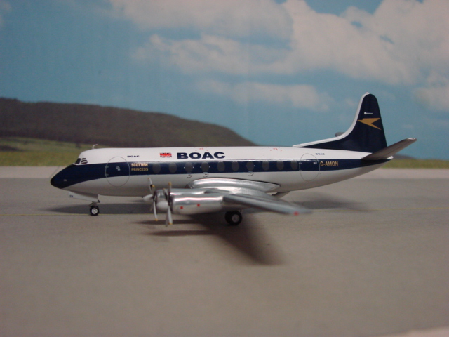 Vickers Viscount VC-700 BOAC