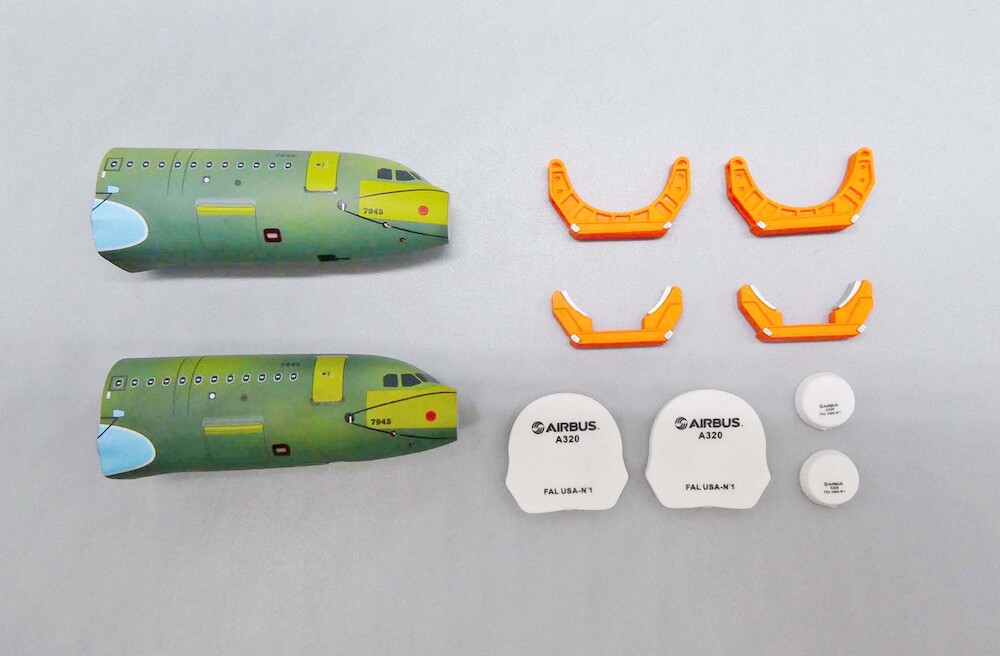 Airbus A320 Front Fuselage Sections Set