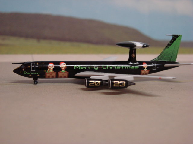 Boeing E-3D Sentry Christmas 2023