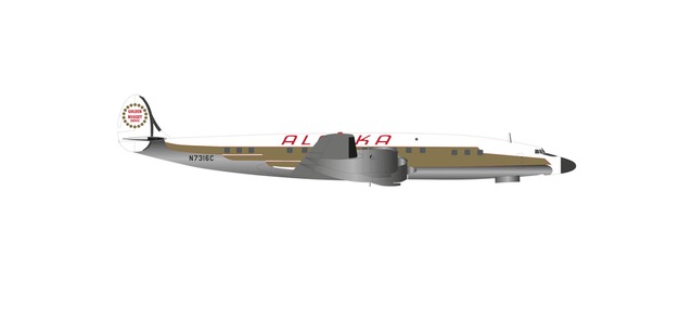 Lockheed L-1649A Starliner Alaska Airlines
