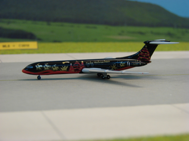 BAC Super VC10 Weihnachtsmodell