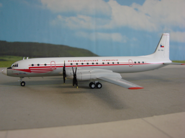 Ilyushin IL-18  	CSA Czechoslovak Airlines