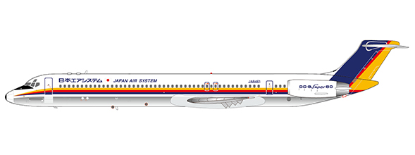 McDonnell Douglas MD-81 JAS Japan Air System