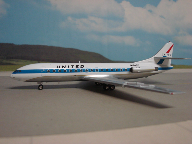 Sud Aviation SE-210 Caravelle III United Airlines