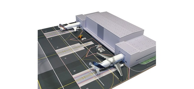 Beluga Unloading Center