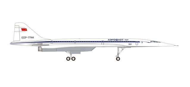 Tupolev TU-144S Tupolev Design Bureau