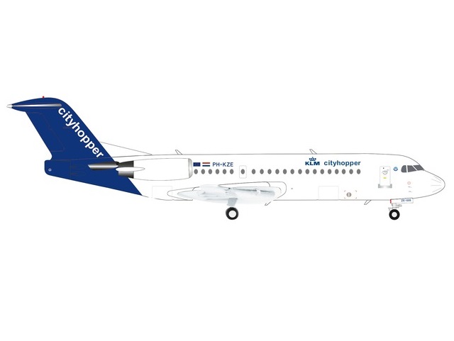 Fokker 100 KLM Cityhopper