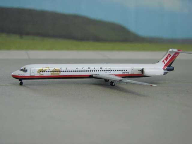 McDonnell Douglas MD-83 TWA Trans World Airways