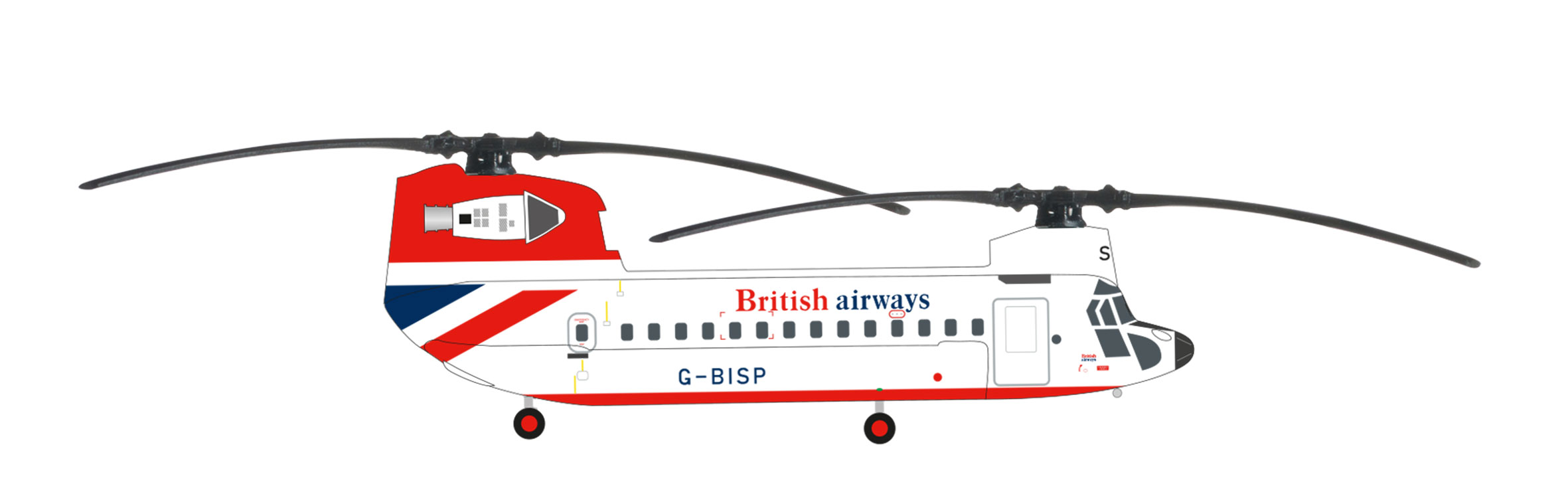 Boeing 234 Chinook British Airways Helicopters