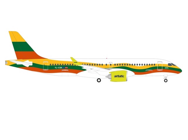 Airbus A220-300 Air Baltic