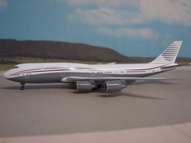 Boeing 747-8I Qatar Amiri Flight