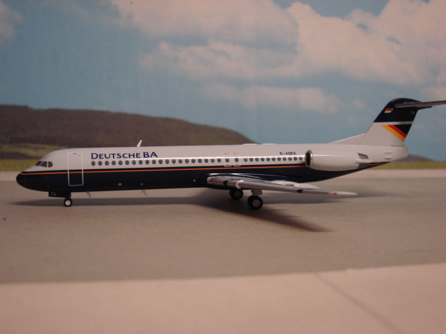 Fokker 100 Deutsche BA