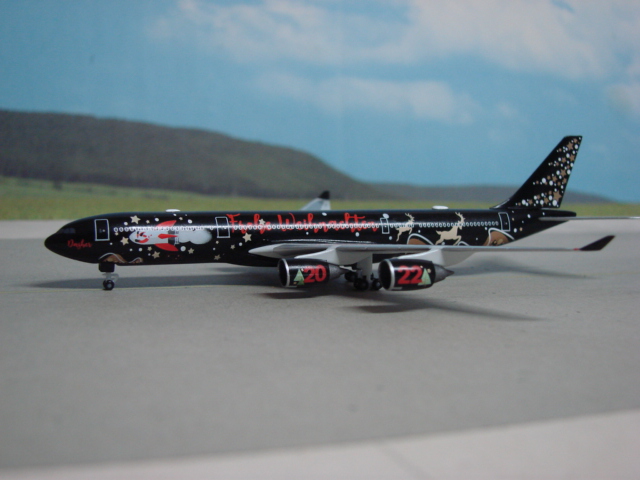 Airbus A340-500 Christmas 2022