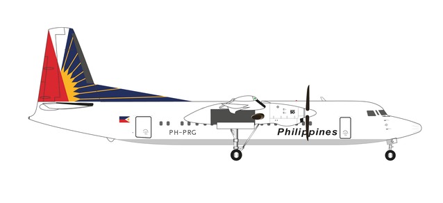 Fokker 50 Philippine Airlines