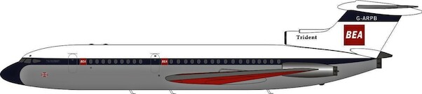Hawker-SiddeleyHS-121 TRIDENT 1E BEA - British European Airways