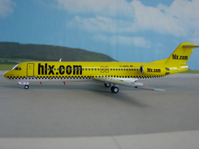 Fokker 100 HLX Hapag-Lloyd Express