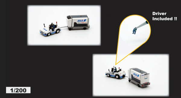Ground Power Unit Set 1:200 ANA All Nippon Airways